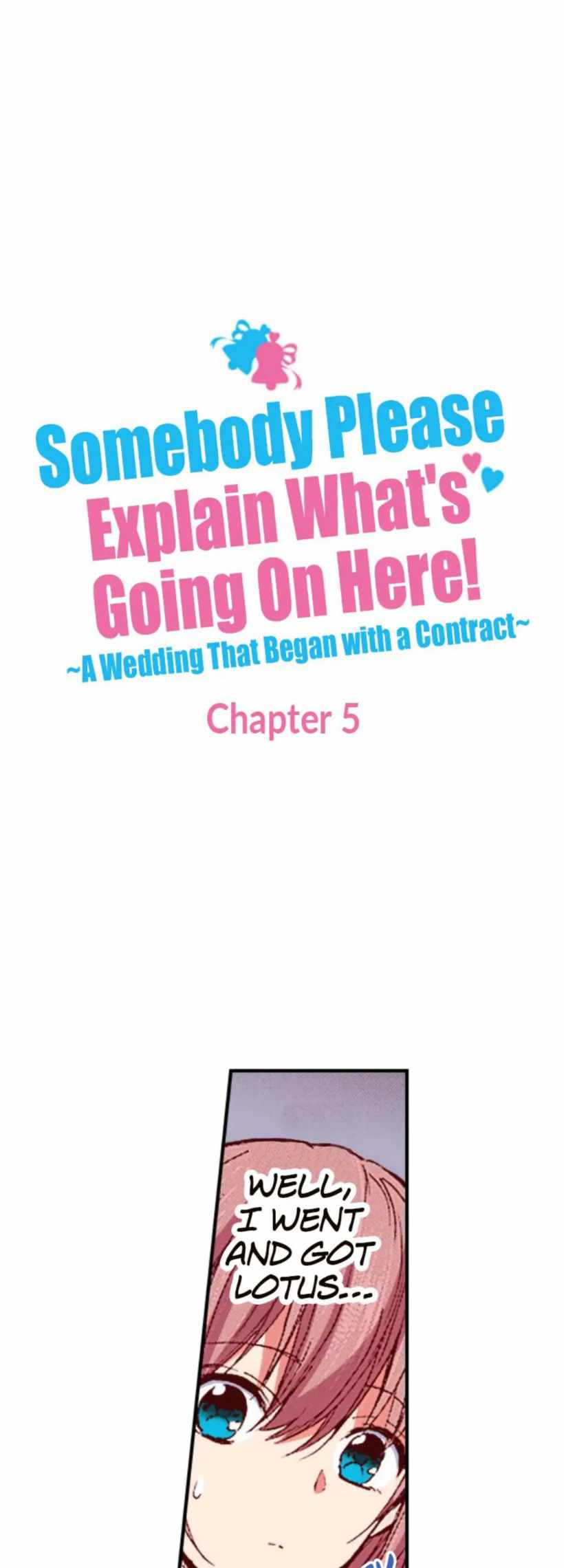 Somebody Please Explain What's Going On Here! ~A Wedding that Began With a Contract~ Chapter 5 3